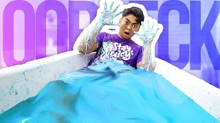 GIANT OOBLECK BATH CHALLENGE [upl. by Samuelson375]