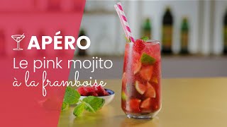 Pink mojito à la framboise [upl. by Nosahc]