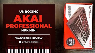 AKAI PROFESSIONAL MPK MINI 3  UNBOXING  QUICK REVIEW  FEATURES  ACCESSORIES [upl. by Massingill]