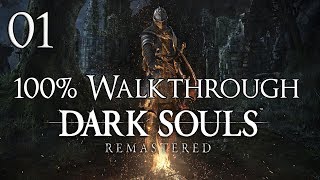 Dark Souls Remastered  Walkthrough Part 1 Firelink Shrine [upl. by Serle283]