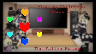 The Missing Childrens  CC and Michael react to The Fallen Humans Undertale Original [upl. by Binny]