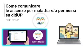 Come comunicare le assenze per malattia o permessi su Argo Did up [upl. by Froma]