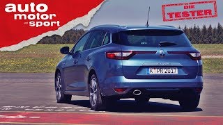 Renault Mégane Grandtour Große Klappe und viel dahinter  Die Tester  auto motor und sport [upl. by Annuhsal847]