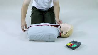 AED Trainer XFT Compact AED Training Kit CPR Equipment Training Device XFT120NGREY [upl. by Sonny]