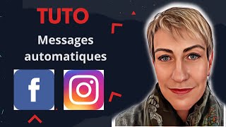 Message automatique via Instagram et Facebook [upl. by Artemisia]