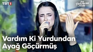 Işılay Cansu Akkurt  Vardım ki Yurdundan Ayağ Göçürmüş  Sen Türkülerini Söyle 24 Bölüm trt1 [upl. by Raffaj225]