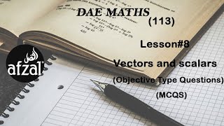 DAE Applied Maths 113 lesson 8 MCQS Objective Type Questions By Afzal Mathematics [upl. by Enos481]