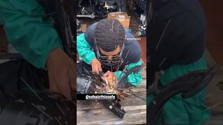 👨‍🏭WELDING SAFETY Welder uses improper PPE [upl. by Sucirdor500]