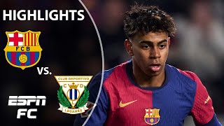 STUNNING PERFORMANCE 😮 Barcelona vs Leganes  LALIGA Highlights  ESPN FC [upl. by Teece]