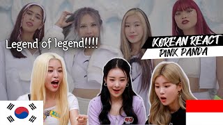 KPOP IDOL XUM reaction BLACKPINKPINK PANDA  HOW YOU LIKE THAT DANCE COVER  Indonesia [upl. by Pasadis]