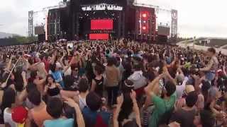 Headhunterz  SpacemanScrap Attack Live at Ultra Chile 2014 [upl. by Ottavia]