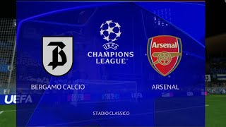 EA SPORTS FC25 UCL Bergamo CalcioAtalanta BC VS Arsenal [upl. by Crotty415]