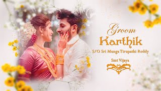 Wedding Invitation Video after effects template  Wedding invitation  AfterFX templates [upl. by Savell582]