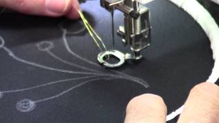 Free Motion Machine Embroidery  with Christopher Nejman [upl. by Kinnie490]