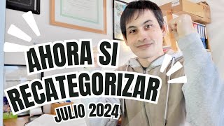 Recategorizacion julio 2024  Monotributo [upl. by Weisler545]