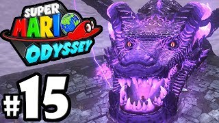 Super Mario Odyssey  Nintendo Switch Gameplay Walkthrough PART 15 Dragon Boss  Bowser’s Kingdom [upl. by Roderich]