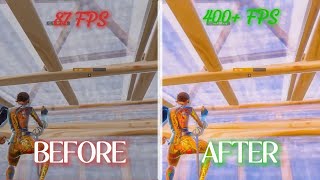 The Best Optimization Guide For Chapter 5 Season 4 Fortnite  Lower Ping Delay And More FPS [upl. by Yleak]