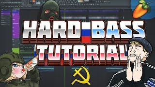 HOW TO MAKE A SLAVIC HARD BASS DROP FL STUDIO [upl. by Aserat156]