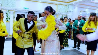 Congolese Ghanaian Wedding Entrance Dance Keche Ft Kuami Eugene  No Dulling [upl. by Rad212]