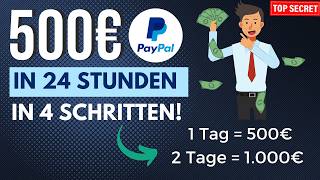 BEWEIS 500€ in 24 Stunden💰🤑💸 Online Geld verdienen OHNE Gewerbe 2024 [upl. by Ayle]