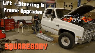 Squarebody Chevy 6quot Lift amp Steering amp Frame Upgrades  Stunt Double  Stacey Davids Gearz S11 E8 [upl. by Rimaa]