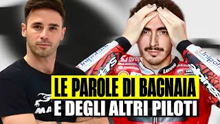 MORTE LUCA SALVADORI LE STRAZIANTI PAROLE DI BAGNAIA MARTIN E ALTRI PILOTI [upl. by Gusti492]