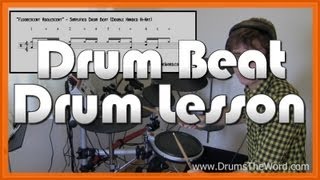 ★ Fluorescent Adolescent Arctic Monkeys ★ Drum Lesson  How To Play Drum Beat amp Groove Helders [upl. by Shugart]