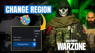 How to Change Region in Call of Duty Warzone on PC  Edit Region in Call of Duty Warzone [upl. by Naerda]