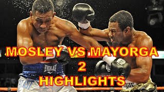 SHANE MOSLEY VS RICARDO MAYORGA 2  HIGHLIGHTS  BOXING ENTERTAINMENT TV [upl. by Hildegaard]