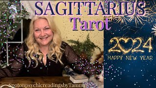 SAGITTARIUS  Next 12 Months Predictions Peek Into 2024 Sagittarius Tarot [upl. by Tnilk]