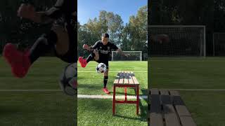 HO QUASI ROTTO UN PIEDE 😱⚽️ ilbossdelfreestyle [upl. by Ahsiad]