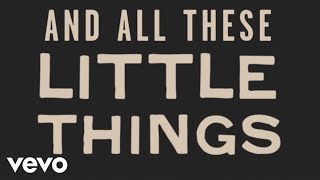 One Direction  Little Things Lyric Video [upl. by Ahsin]