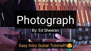 Photograph  Ed Sheeran Intro Tutorial [upl. by Ehudd]