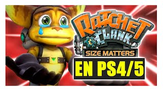 Así es RATCHET AND CLANK EL TAMAÑO IMPORTA en PS4 [upl. by Niboc]