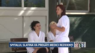 SPITALUL SLATINA VA PREGATI MEDICI REZIDENTI [upl. by Anitreb]