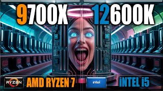 9700X vs 12600K Benchmarks  Tested in Games and Applications [upl. by Liamsi]