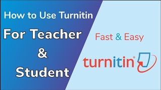 New Turnitin class ID and enrolment key [upl. by Rubie]