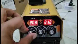 CHESTON 200AMP WELDING MACHINE REVIEW IN MIZO [upl. by Sapers]