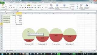 Excel  Kugeldiagramm aus gruppierten Säulen erzeugen [upl. by Illyes]