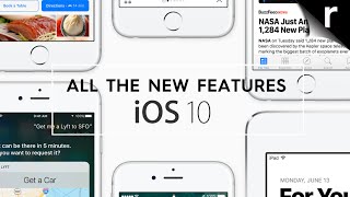 iOS 10 Every new feature launched at WWDC 2016 [upl. by Eohce443]