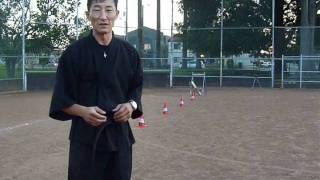 Chosun Ninja Part 2  How to throw Shurikens for beginners video 269 [upl. by Aylsworth]