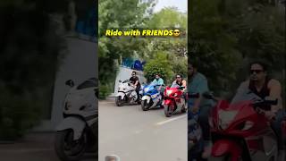 Rider with Friends and Best Friend😉 automobile rider farazstuntrider bike superbikeshayabusa [upl. by Adnawuj]