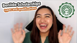 BENILDE SCHOLARSHIP TIPS Types and Qualifications  Geraldine Gallardo [upl. by Betteanne859]