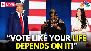 Donald Trump Takes Questions From Voters At Campaign Event In Fayetteville North Carolina  N18G [upl. by Darcee300]