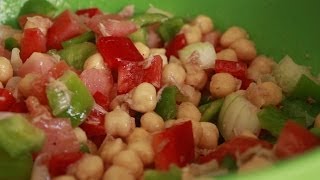 ENSALADA DE GARBANZOS I RECETAS DE COCINA [upl. by Einnal472]