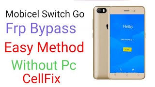 Mobicel Switch Go frp Bypass  How to remove Google account Mobicel Switch Go  Frp bypass [upl. by Handel]