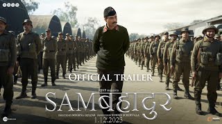 Samबहादुर  Official Trailer  Vicky Kaushal  Meghna Gulzar  Ronnie S  In Cinemas 01122023 [upl. by Forsyth120]