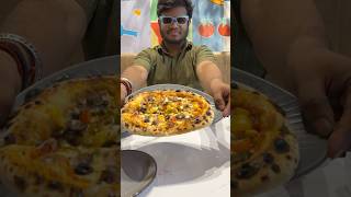 First oval shape pizza 😱🔥 foodie viralvideo ytshorts shortsfeed foodblogger viralshort [upl. by Cantu]