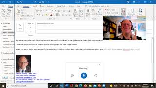 Microlearning Have you used the Dictate Button in Microsoft Outlook and Word yet AMAZING [upl. by Woodford]