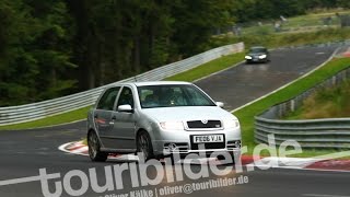 Fabia VRS Nurburgring footage [upl. by Ralyt328]